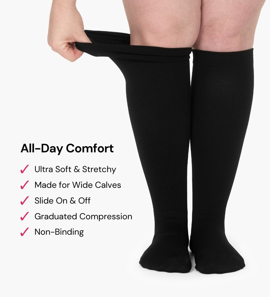 Everstride™ Advanced Wide Compression Socks For Pain Relief