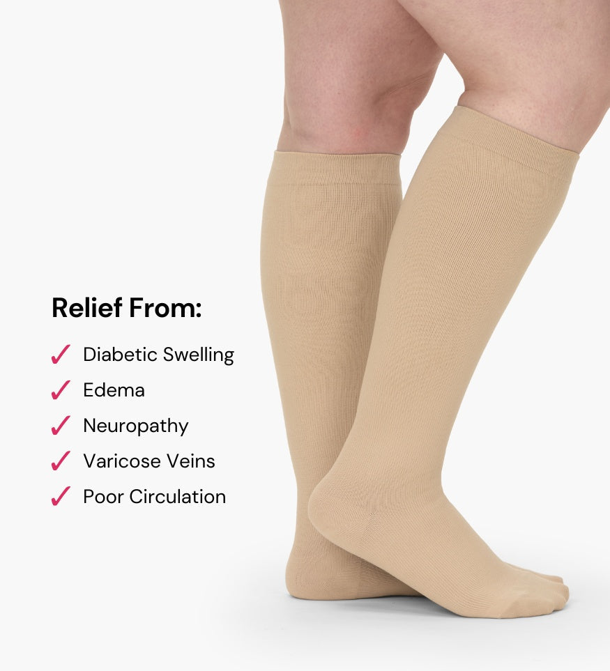Everstride™ Advanced Wide Compression Socks For Pain Relief