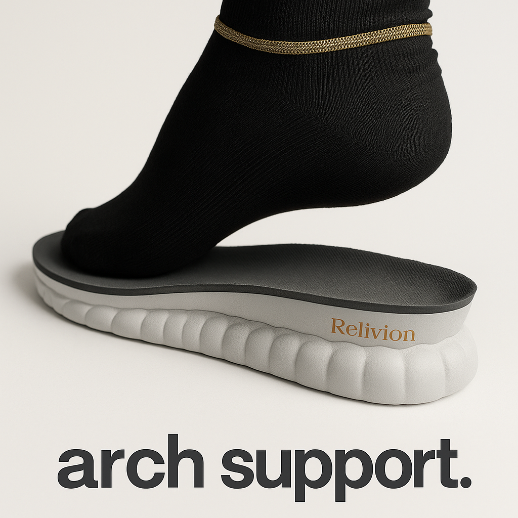 Relivion Restore™ Insoles — Walk Pain free Again.